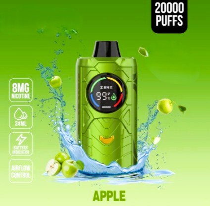 ZENX StormX 20000 Puffs Apple