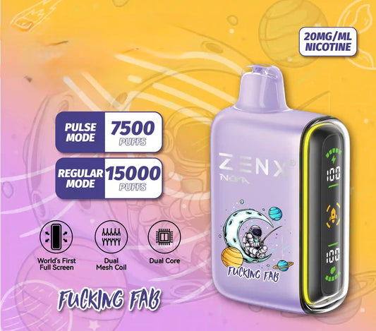 ZENX Nova Pulse 15000 Puffs Fucking Fab