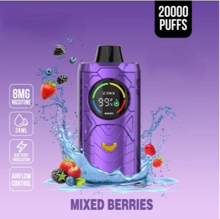 ZENX StormX 20000 Puffs Mixed Berries