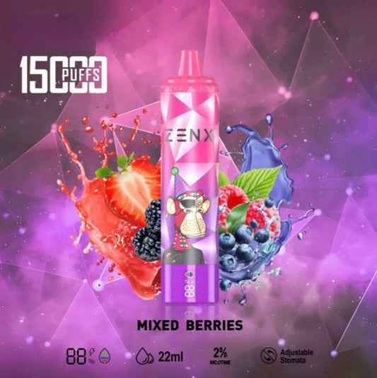ZENX NFT 15000 Puffs Mixed Berries