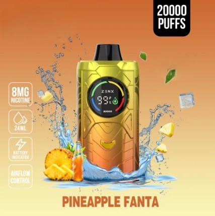 ZENX StormX 20000 Puffs Pineapple Fanta