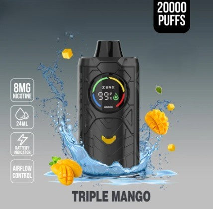 ZENX StormX 20000 Puffs Tripple Mango